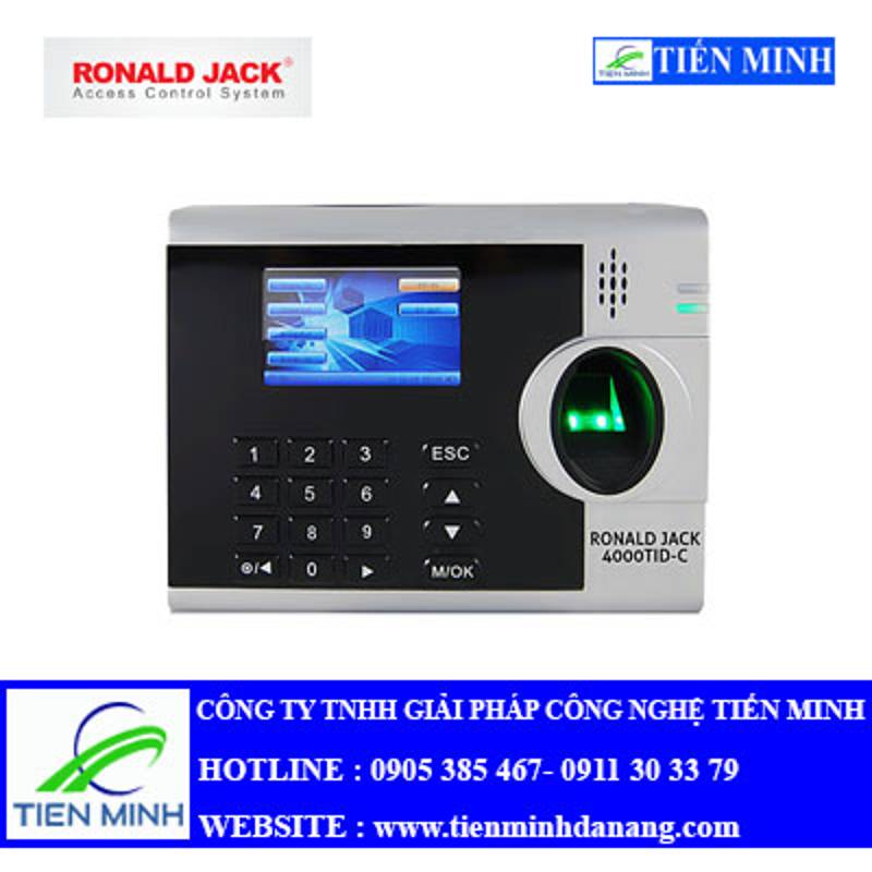 M&aacute;y chấm c&ocirc;ng v&acirc;n tay Ronald Jack 4000TID-C