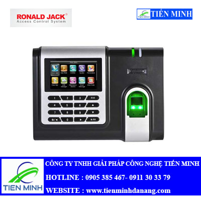 Máy Chấm Công Vân Tay Ronlad Jack X628-C